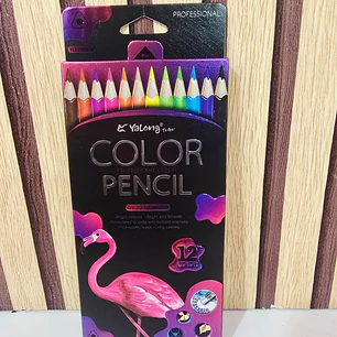CAJITA CON 12 COLORES (ANIMALES COLOR PENCIL) MOD# YL221036