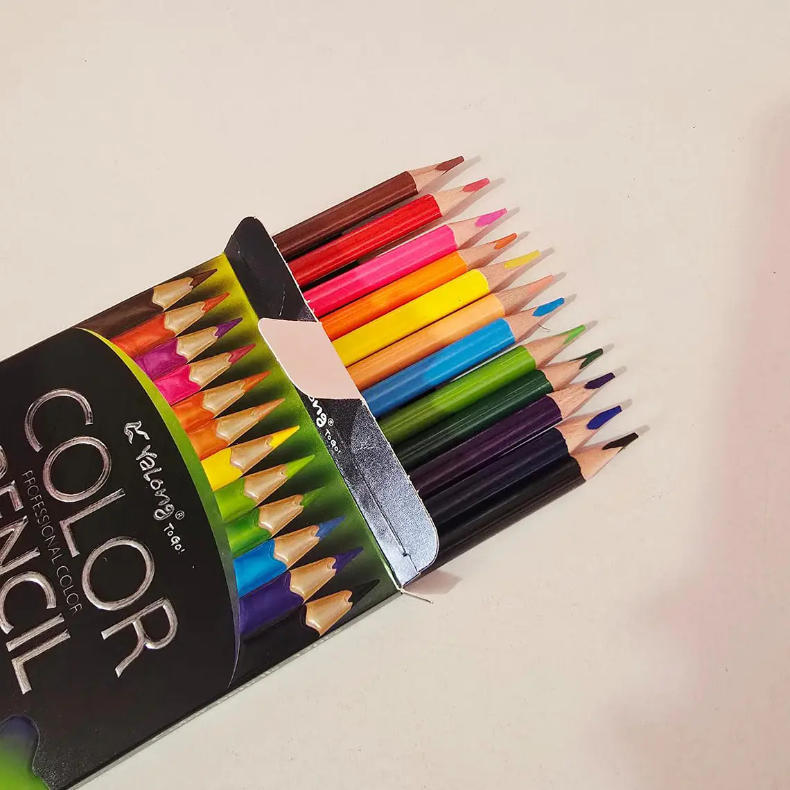CAJITA CON 12 COLORES (ANIMALES COLOR PENCIL) MOD# YL221036 5