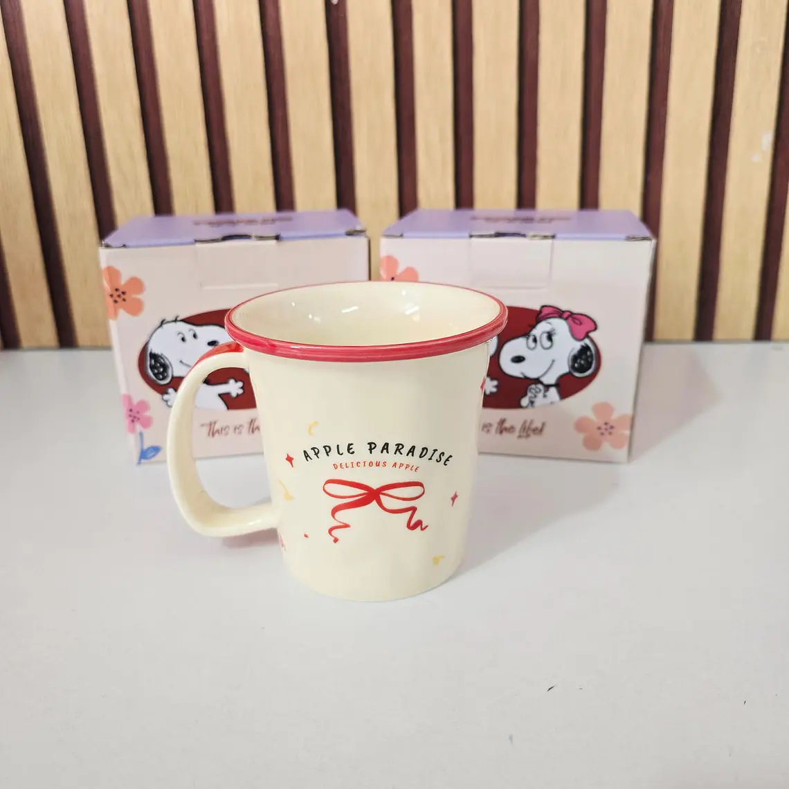 TAZA DE 300ML DISEÑO SNOOPY (SIN TAPA) MOD# TCB-180 1
