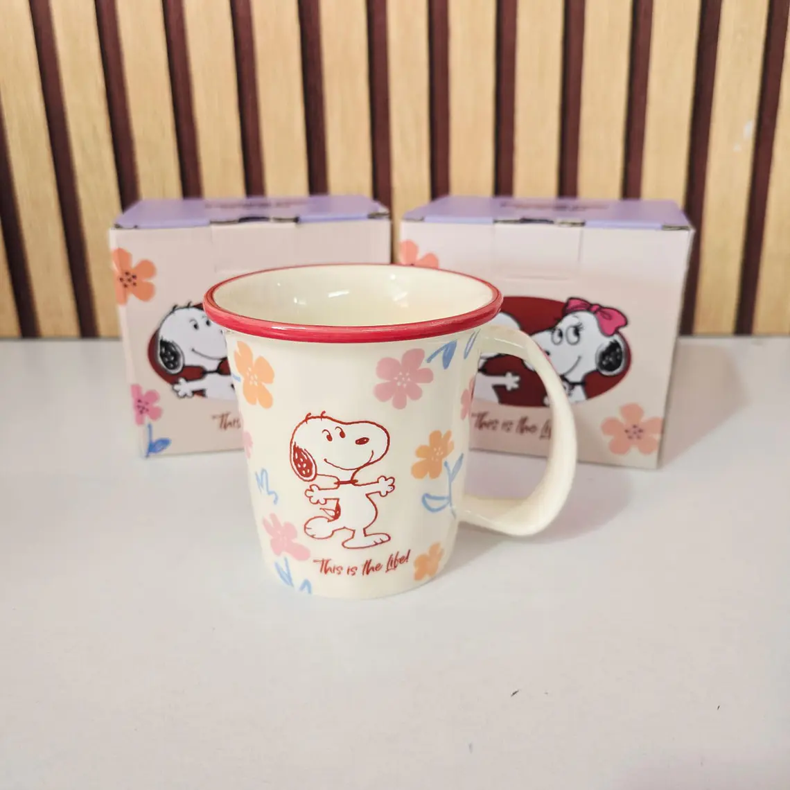 TAZA DE 300ML DISEÑO SNOOPY (SIN TAPA) MOD# TCB-180 8