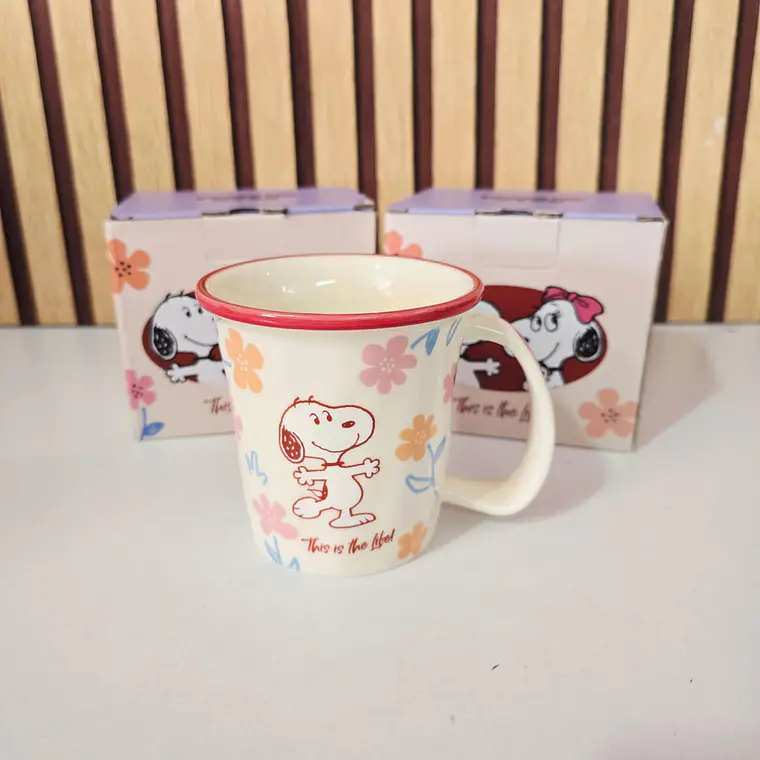 TAZA DE 300ML DISEÑO SNOOPY (SIN TAPA) MOD# TCB-180 8