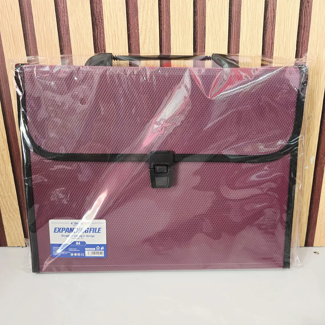 CARPETA/PORTAFOLIO EXPANDIBLE (ACORDEÓN) MOD# YL223325 2