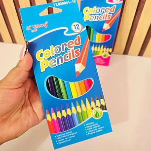 CAJITA CON 12 COLORES MOD# YL830041-12