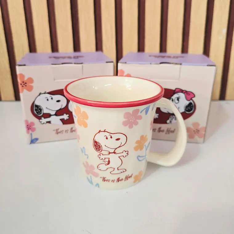 TAZA DE 300ML DISEÑO SNOOPY (SIN TAPA) MOD# TCB-180 2