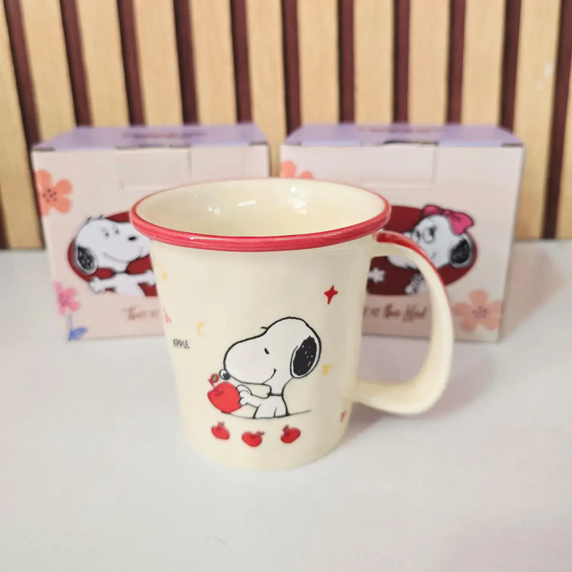 TAZA DE 300ML DISEÑO SNOOPY (SIN TAPA) MOD# TCB-180 6