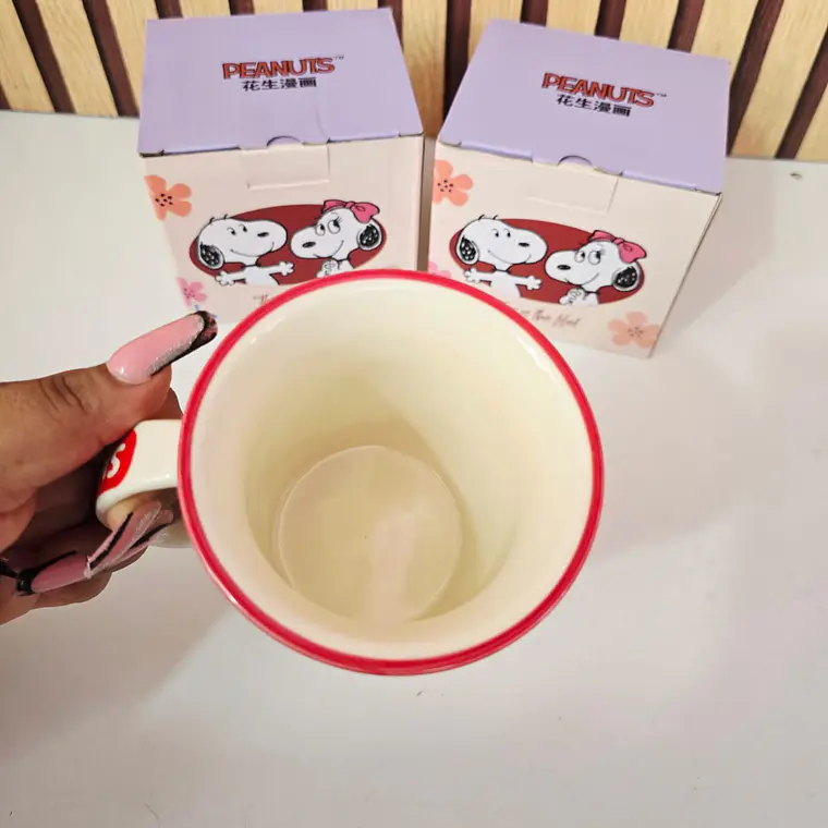 TAZA DE 300ML DISEÑO SNOOPY (SIN TAPA) MOD# TCB-180 7