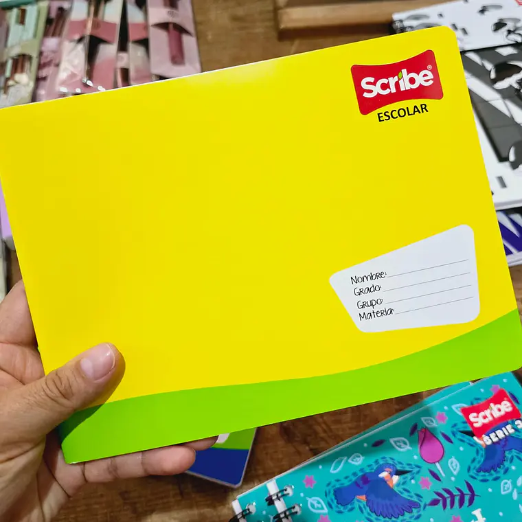 (RAYAS) CUADERNO ITALIANO CON 100 HOJAS MOD# 6130 3