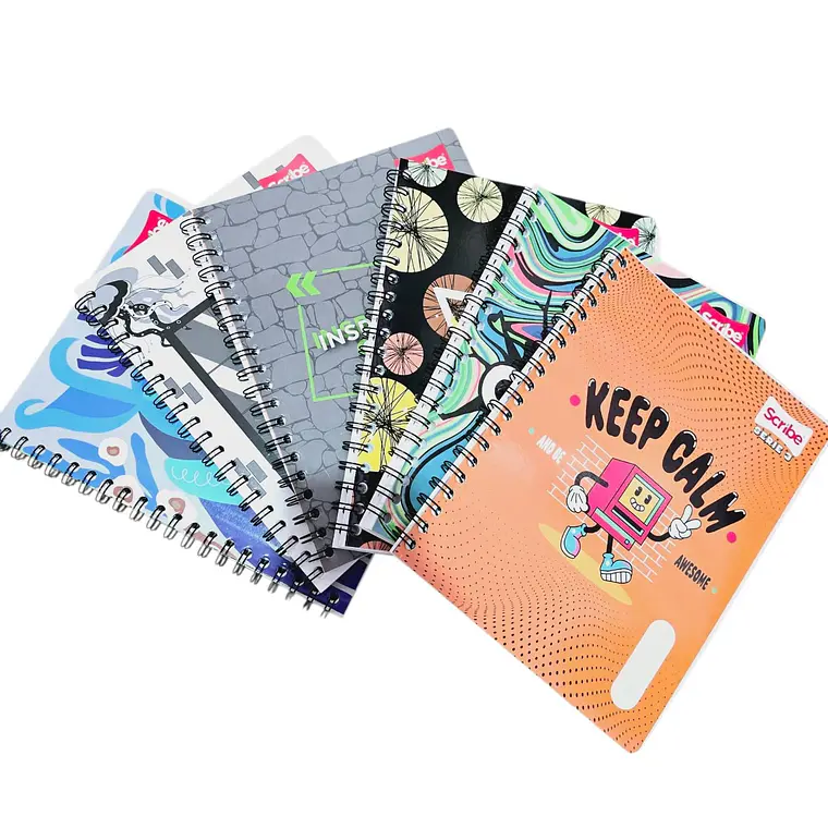 (RAYAS) LIBRETA CON 100 HOJAS PROFESIONAL 