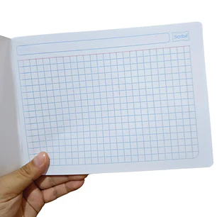 (CUADROS) CUADERNO ITALIANO CON 100 HOJAS COLORES LISOS MOD# 403041