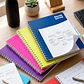 (RAYAS) LIBRETA PROFESIONAL CON 100 HOJAS COLORES LISOS MOD# 2050 - Miniatura 1