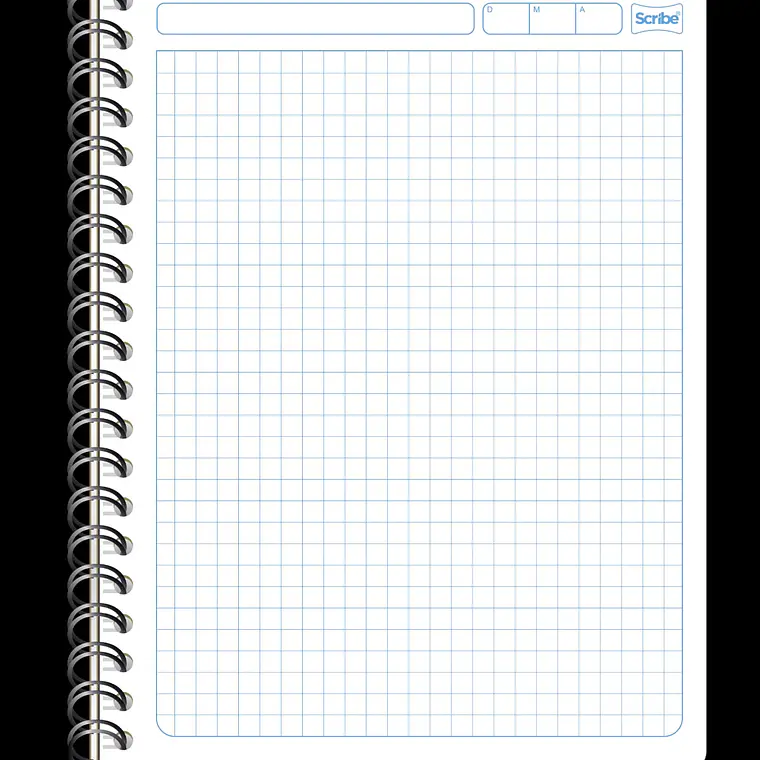 (CUADROS #7) LIBRETA PROFESIONAL CON 100 HOJAS MOD# 9653 2
