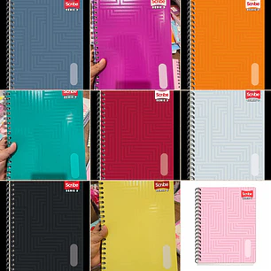 (CUADROS #7) LIBRETA PROFESIONAL CON 100 HOJAS MOD# 9653