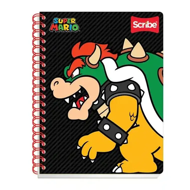 (RAYAS) LIBRETA PROFESIONAL SCRIBE MARIO BROS CON 100 HOJAS MOD# 7430 5