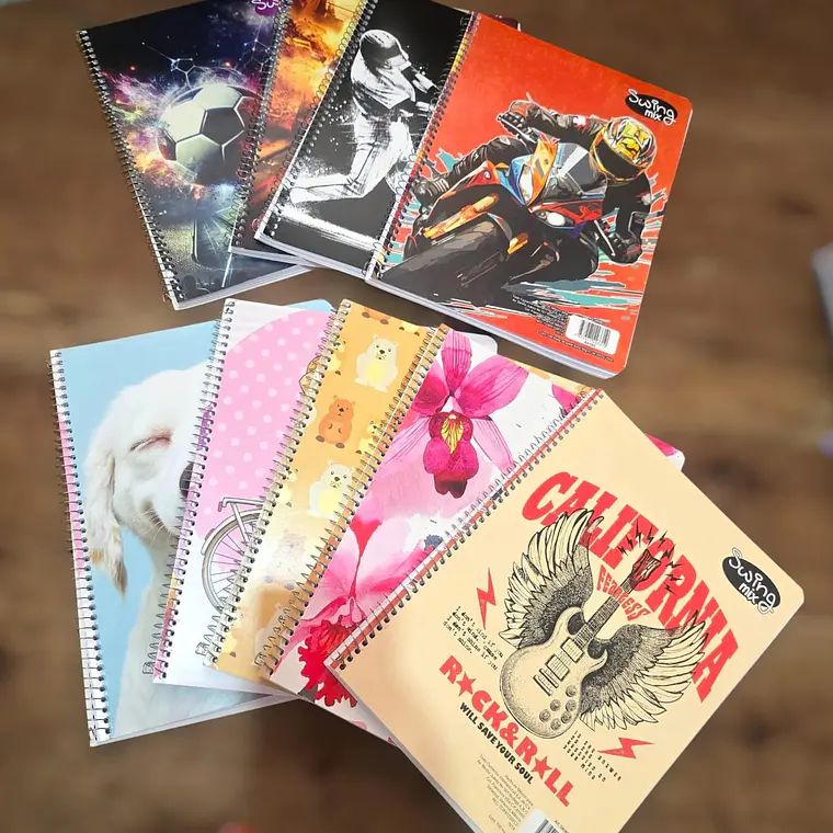 (RAYAS) LIBRETA PROFESIONAL SWING MIX CON 100 HOJAS MOD# 08085 1