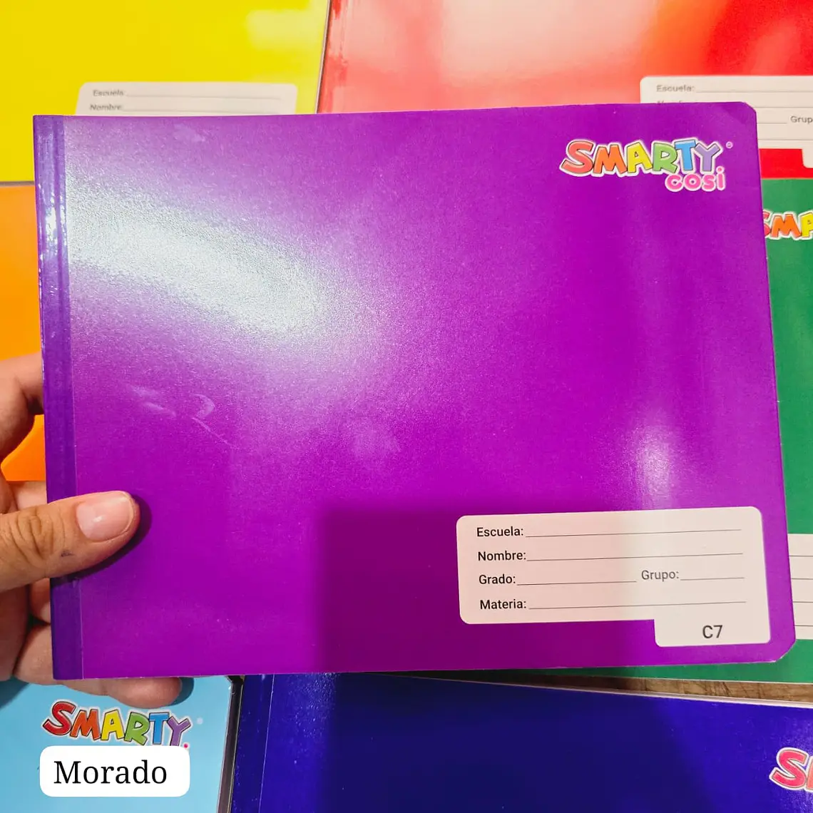 (CUADRO #7) CUADERNO ITALIANO PROFESIONAL SMARTY CON 100 HOJAS MOD# 08003 3