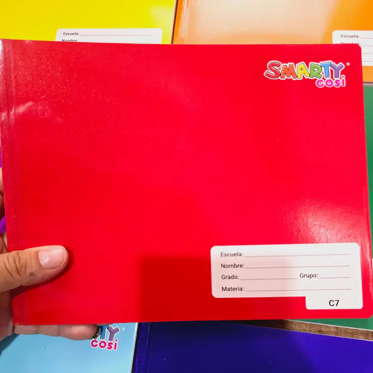 (CUADRO #7) CUADERNO ITALIANO PROFESIONAL SMARTY CON 100 HOJAS MOD# 08003 4