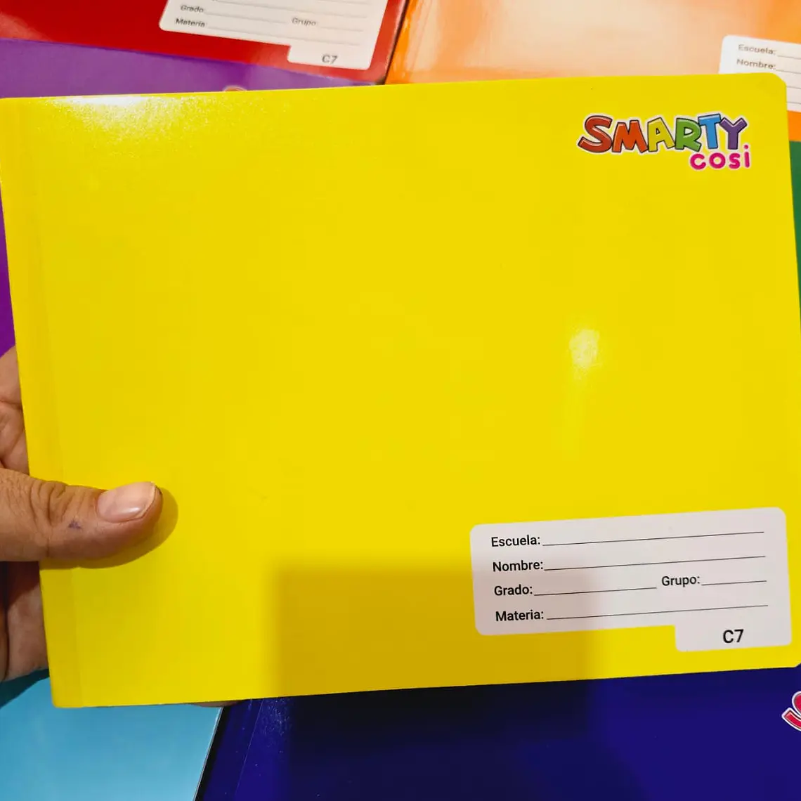 (CUADRO #7) CUADERNO ITALIANO PROFESIONAL SMARTY CON 100 HOJAS MOD# 08003 6