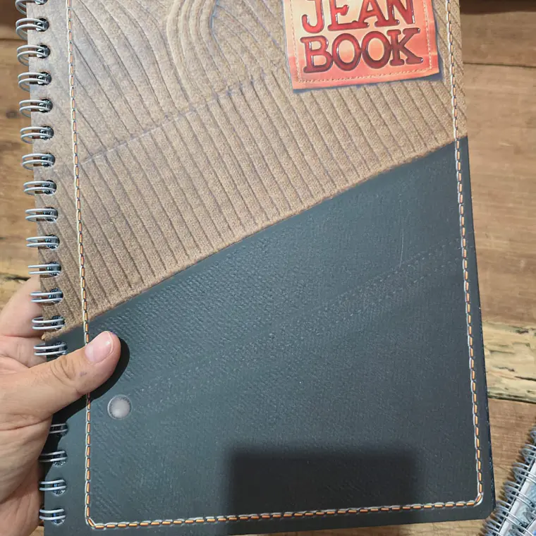 (RAYAS) LIBRETA PROFESIONAL CON 100 HOJAS 