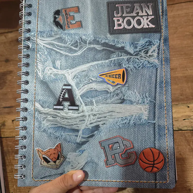 (RAYAS) LIBRETA PROFESIONAL CON 100 HOJAS 
