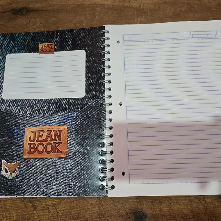 (RAYAS) LIBRETA PROFESIONAL CON 100 HOJAS 