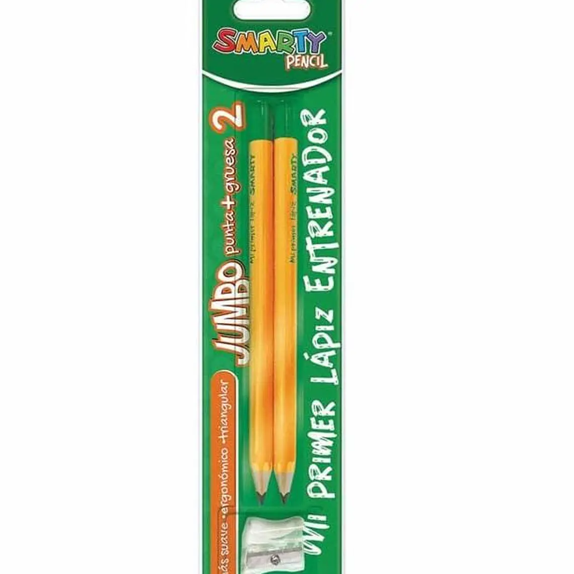 PAQ CON 2 LÁPICES JUMBO ENTRENADORES MOD# 49018 2