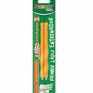 PAQ CON 2 LÁPICES JUMBO ENTRENADORES MOD# 49018