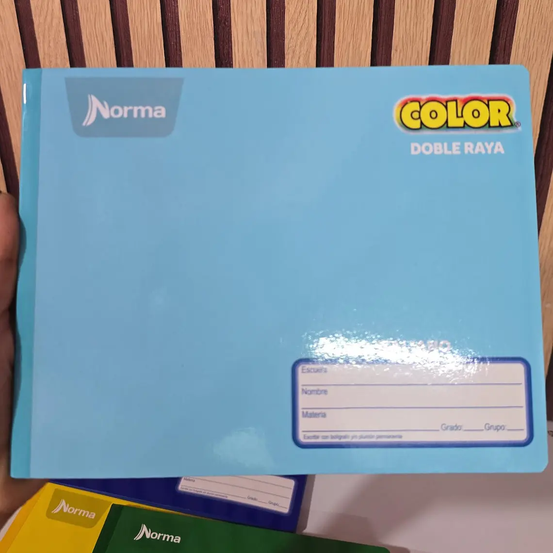 (DOBLE RAYA) CUADERNO ITALIANO NORMA COSIDO MOD# 812970 5
