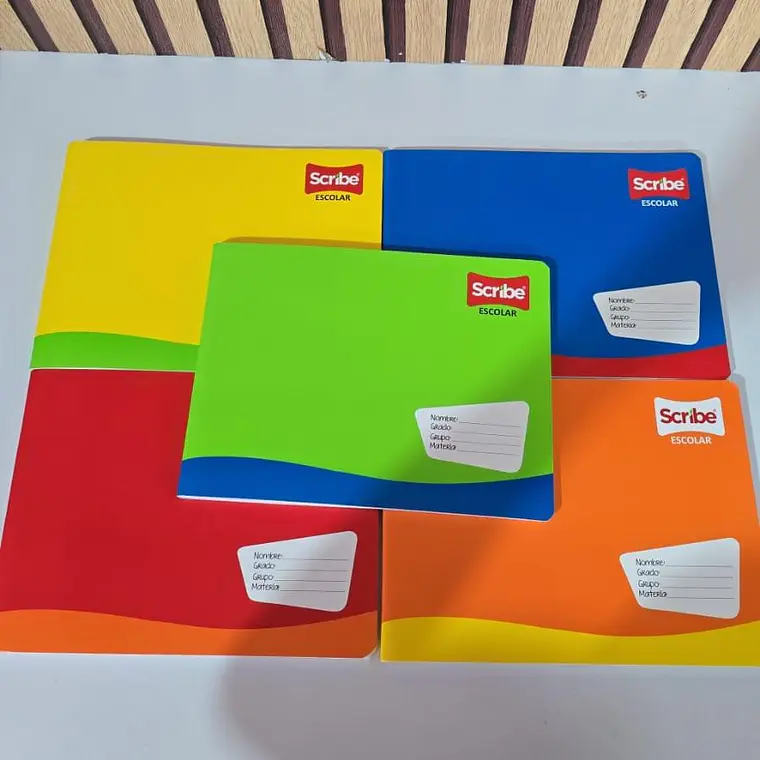 (DIBUJO) CUADERNO SCRIBE CON GRAPAS Y 100 HOJAS MOD# 6131 1