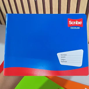 (DIBUJO) CUADERNO SCRIBE CON GRAPAS Y 100 HOJAS MOD# 6131