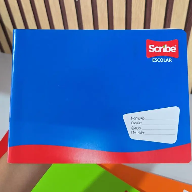 (DIBUJO) CUADERNO SCRIBE CON GRAPAS Y 100 HOJAS MOD# 6131 2