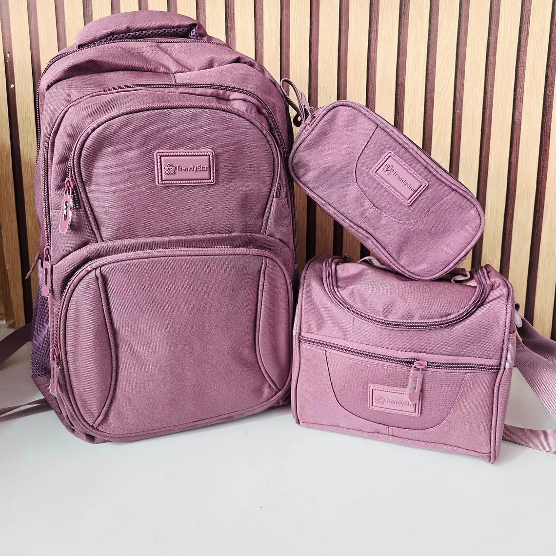 COMBO MOCHILA DE 3 PIEZAS TRENDY STAR MOD# 941111 8
