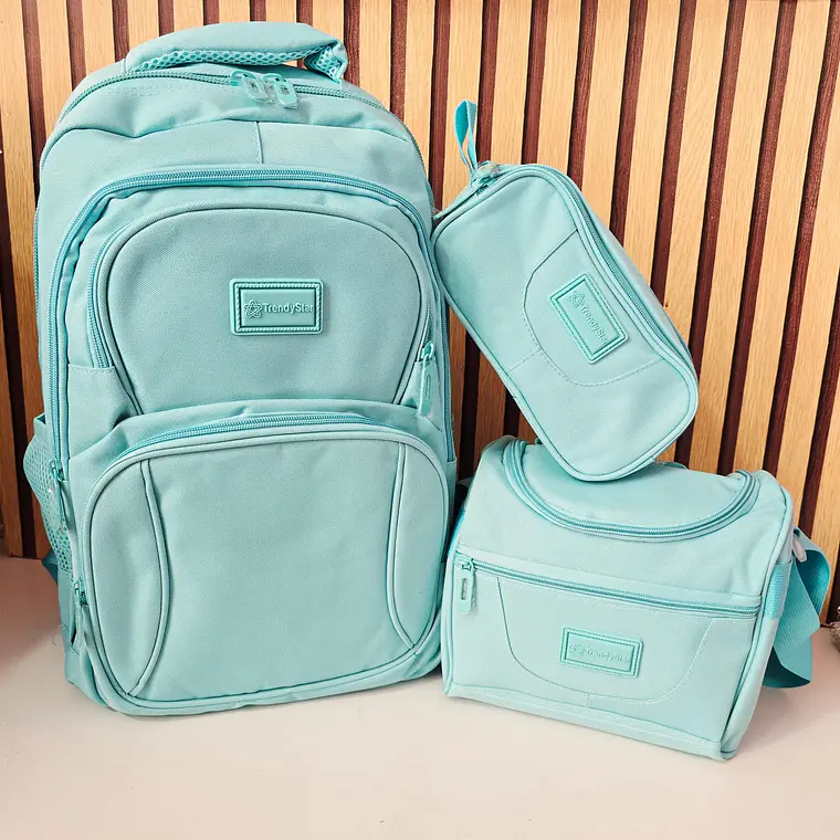 COMBO MOCHILA DE 3 PIEZAS TRENDY STAR MOD# 941111 10