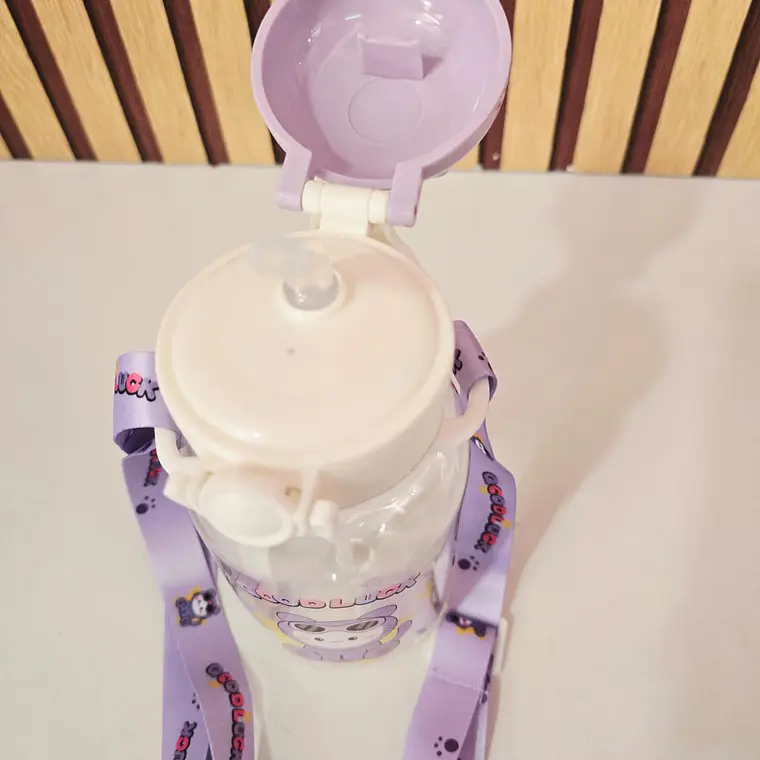 BOTECITO DE 600ML PARA AGUA CON ANIMALITO 3D MOD# 12