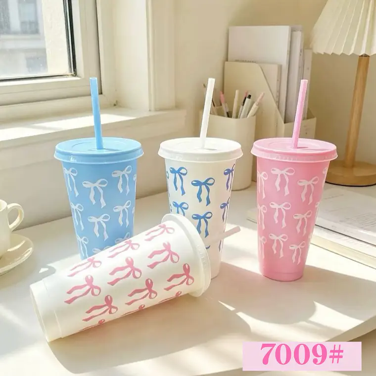 PAQ.DE 4 VASOS (MOÑOS) DE 650M  MOD# 7009 (1 DE CADA COLOR) 3