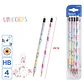 PAQ DE 4 LÁPICES UNICORNIO MOD# WD16363 - Miniatura 1