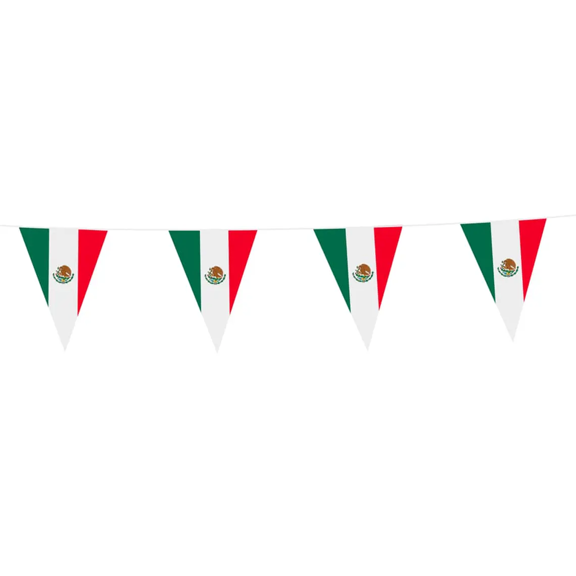 BOLSITA CON 10 BANDERINES TRICOLOR (5.40M) MOD# 26MCF-35🇲🇽 2
