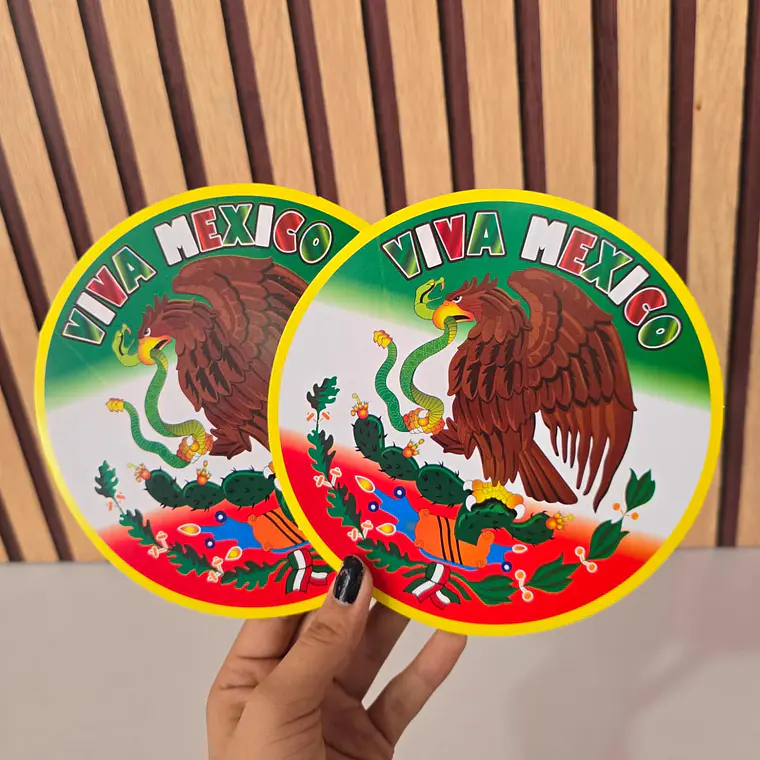 ROSETA TRICOLOR CON ESCUDO 3