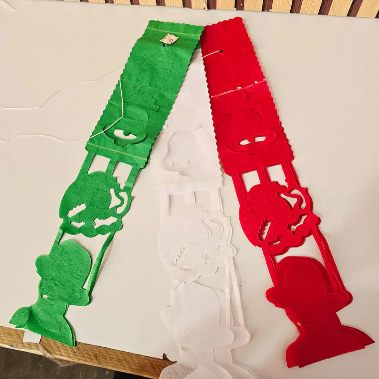 ADORNO DE PAPEL PICADO TRICOLOR (TABLA 2M) 1