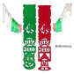 ADORNO DE PAPEL PICADO TRICOLOR (TABLA 2M) - Miniatura 2