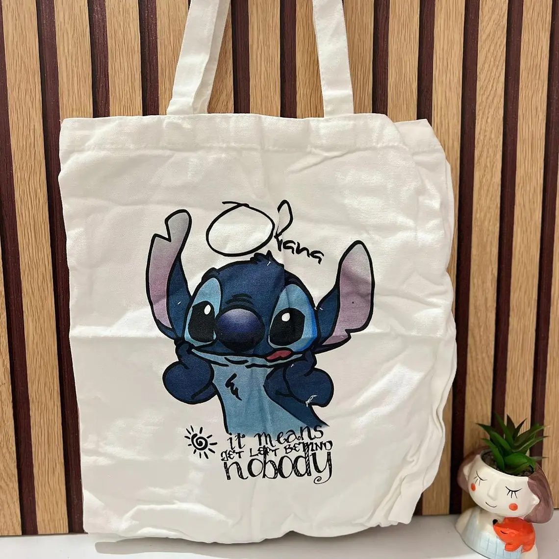 BOLSA DE MANTA GRANDE STITCH 7
