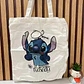 BOLSA DE MANTA GRANDE STITCH - Miniatura 7
