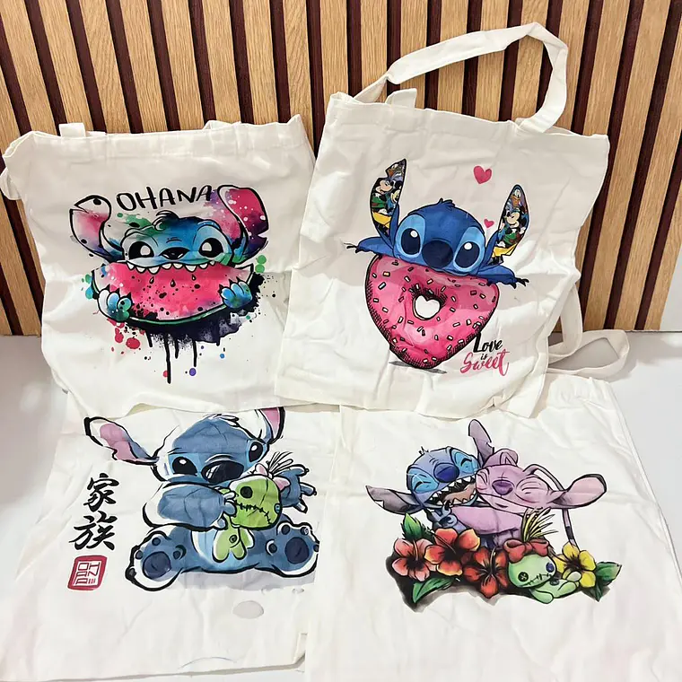 BOLSA DE MANTA GRANDE STITCH 1