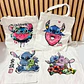 BOLSA DE MANTA GRANDE STITCH - Miniatura 1