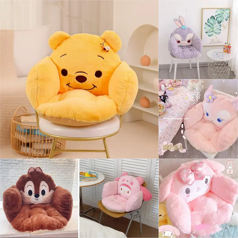 CUBRE ASIENTO  KAWAII MOD #S48076 🪑 (liquidación con manchas o pequeñas rupturas) AL AZAR 2