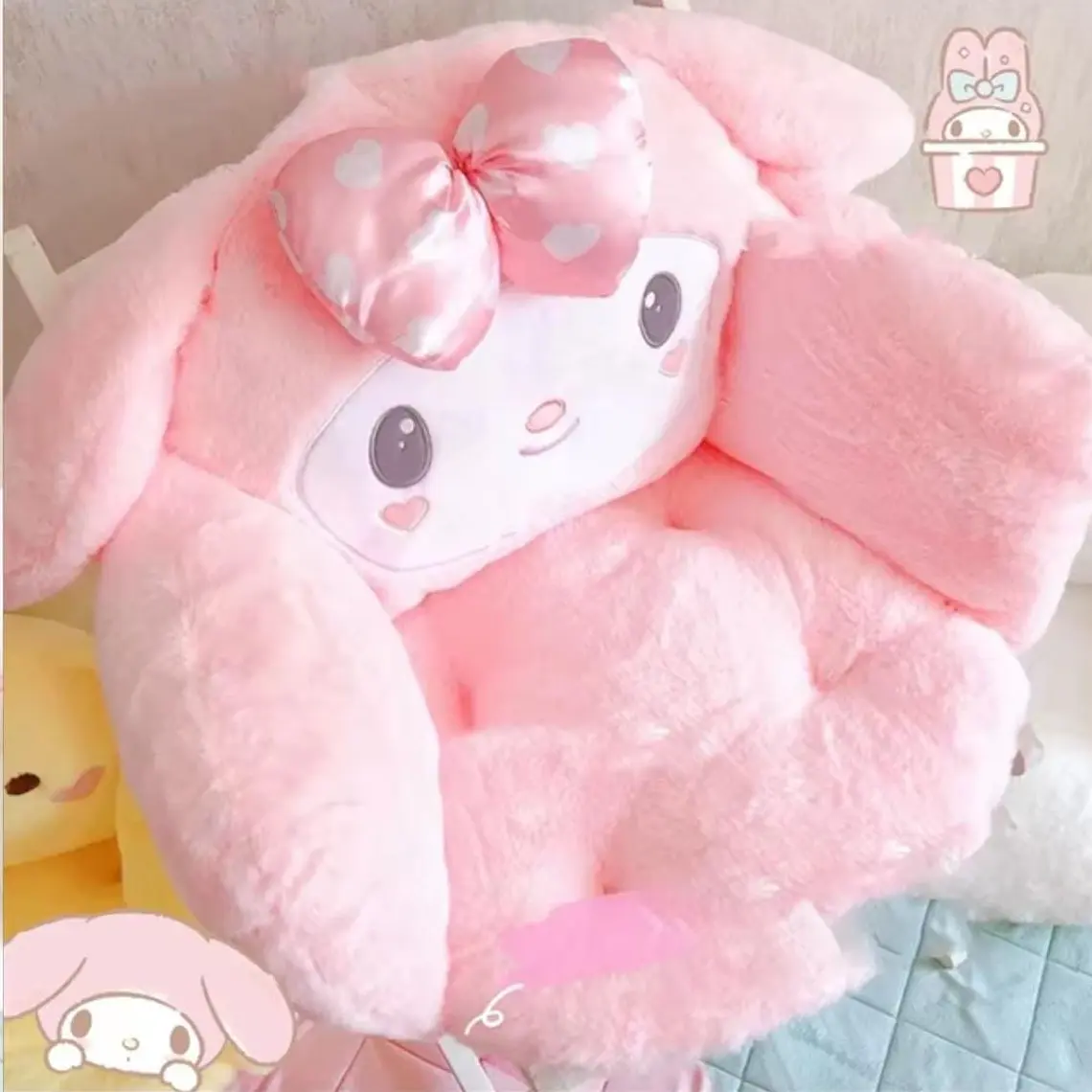 CUBRE ASIENTO  KAWAII MOD #S48076 🪑 (liquidación con manchas o pequeñas rupturas) AL AZAR 5