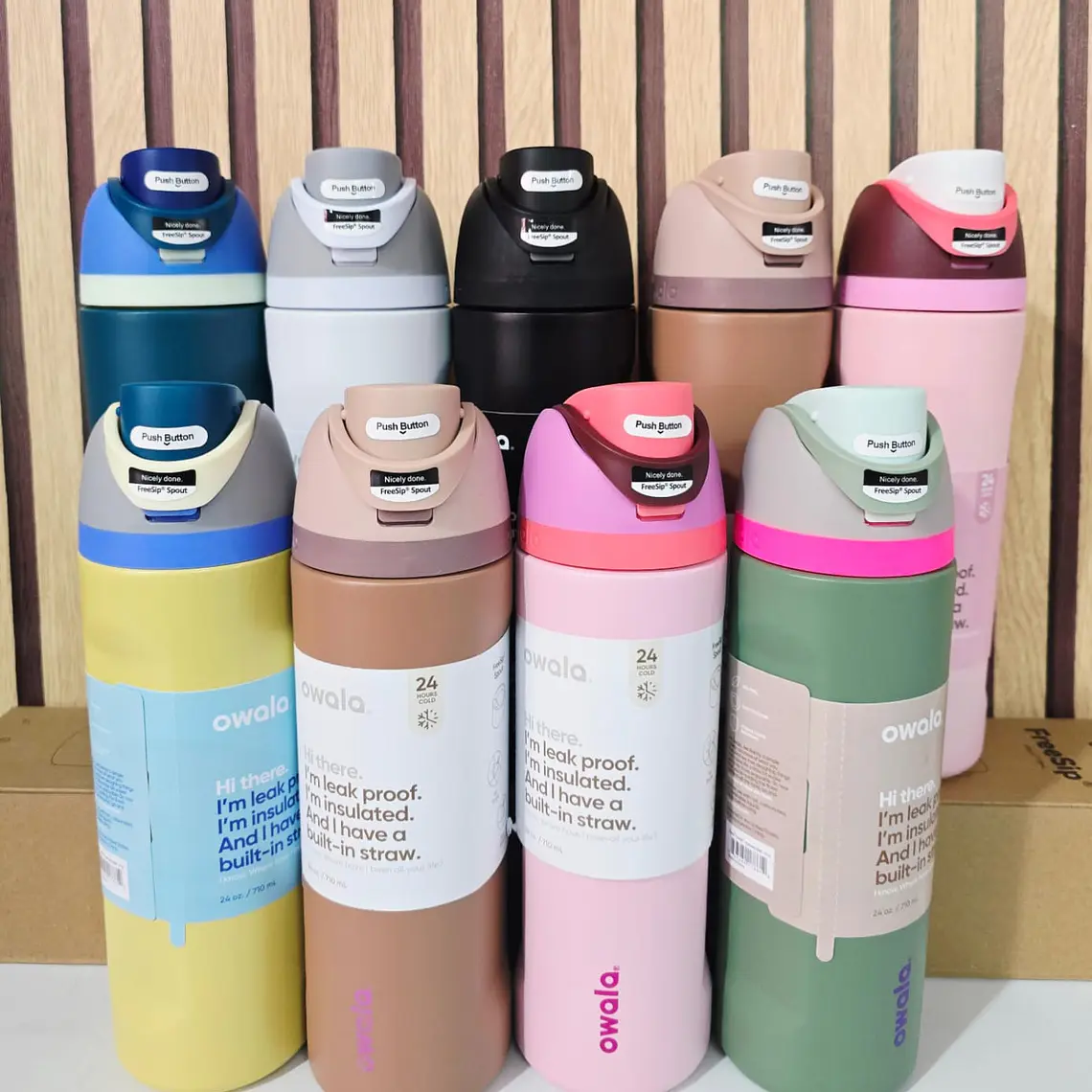 TERMO OWALA FREESIP DE 710ML MOD# ZY-24oz 1