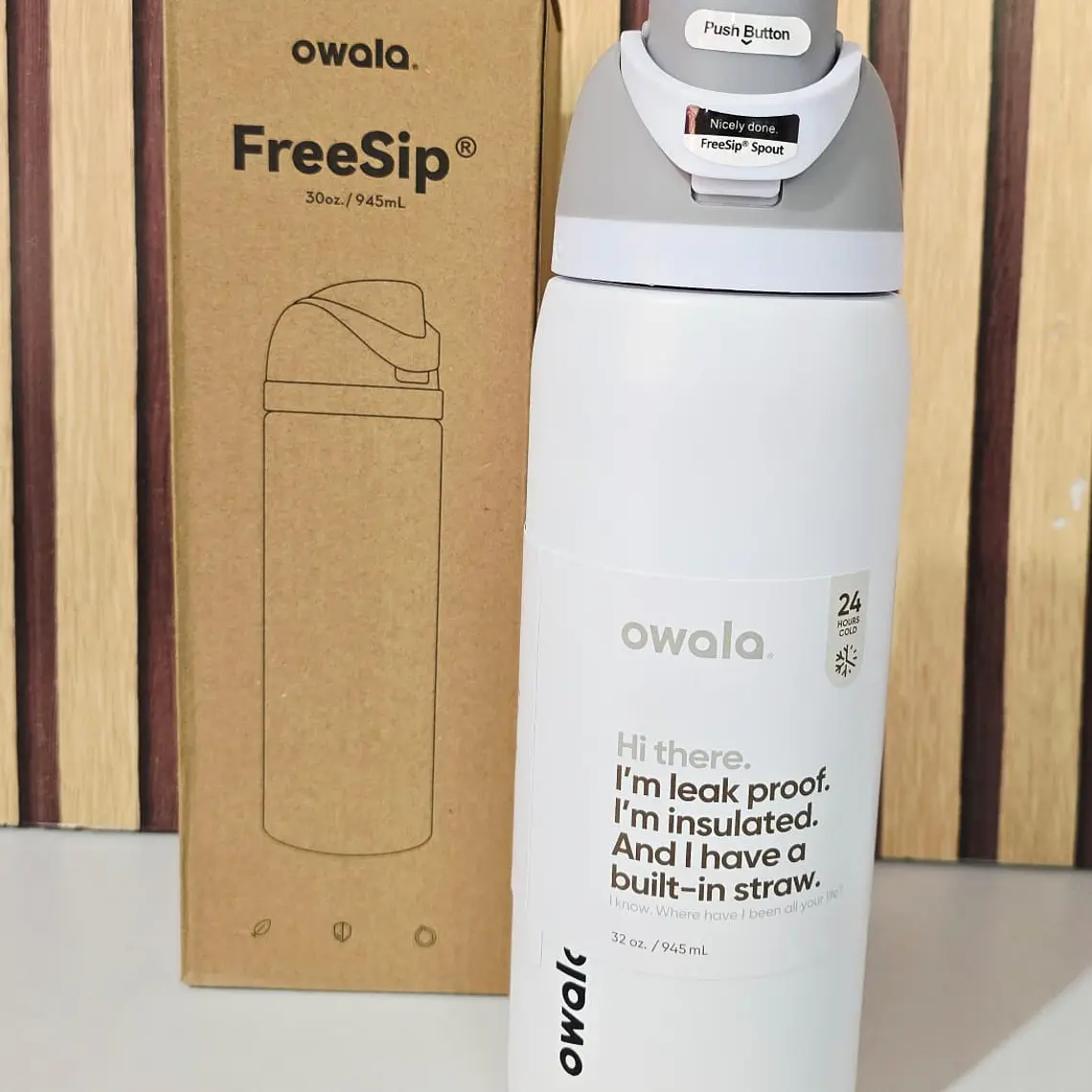 TERMO OWALA FREESIP DE 945ML MOD# ZY-32oz 2