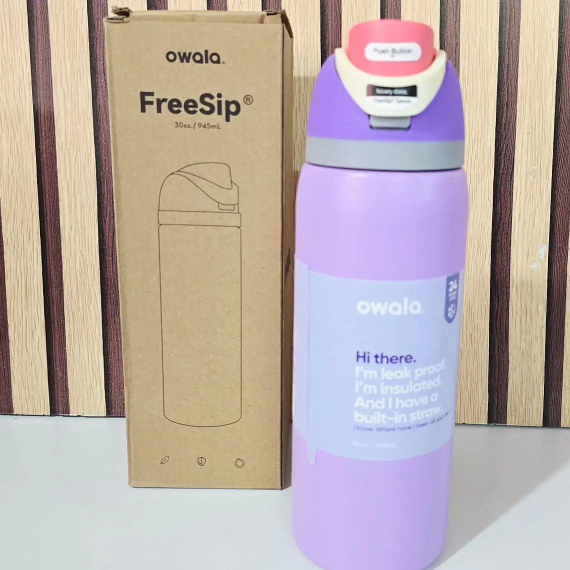 TERMO OWALA FREESIP DE 945ML MOD# ZY-32oz 4