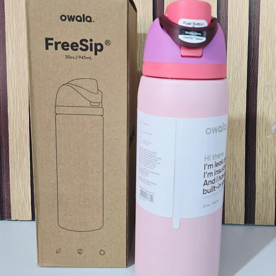 TERMO OWALA FREESIP DE 945ML MOD# ZY-32oz 6