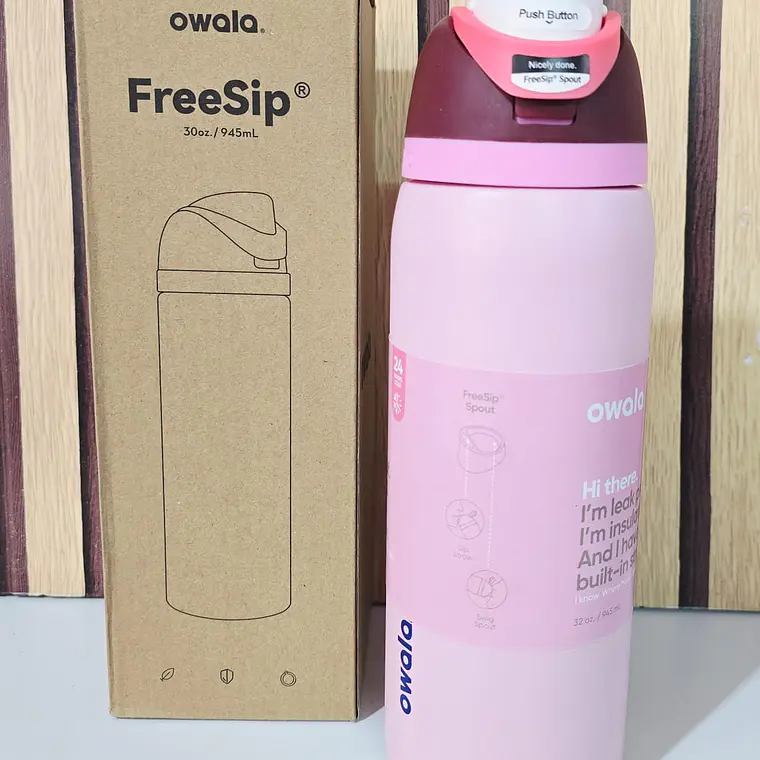 TERMO OWALA FREESIP DE 945ML MOD# ZY-32oz 12